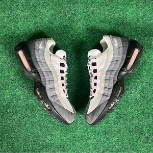 Nike Air Max 95 Gunsmoke Pink Foam Grey White Black Mens 13 CJ0588-001